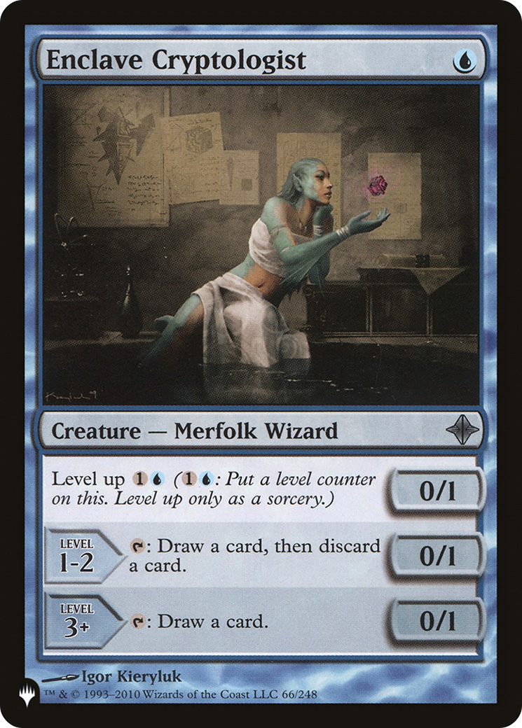 Enclave Cryptologist (LIST-ROE-66) - The List