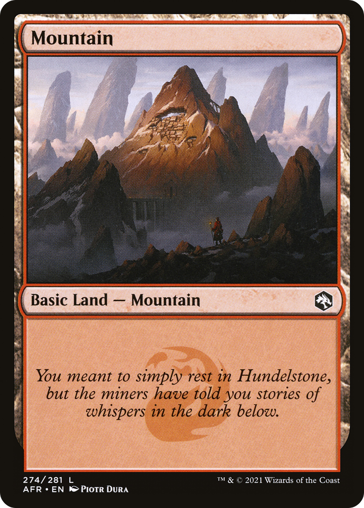 Mountain (AFR-274) - Adventures in the Forgotten Realms