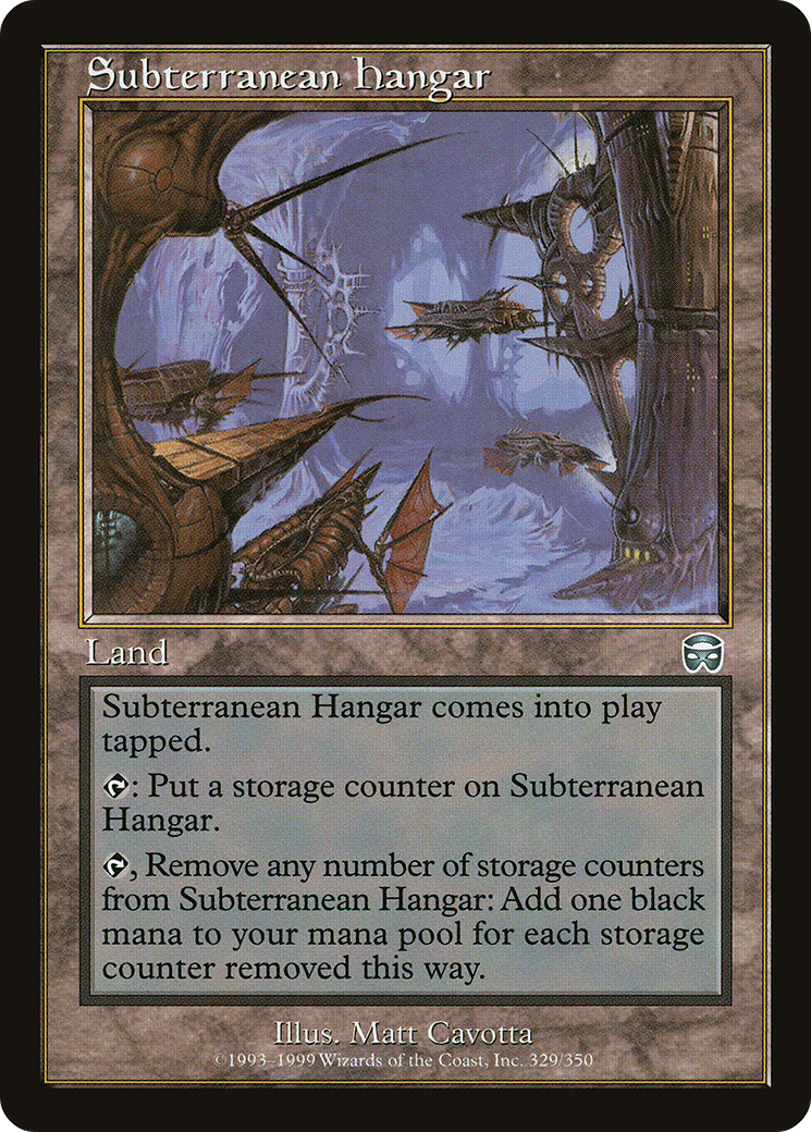 Subterranean Hangar (MMQ-329) - Mercadian Masques Foil