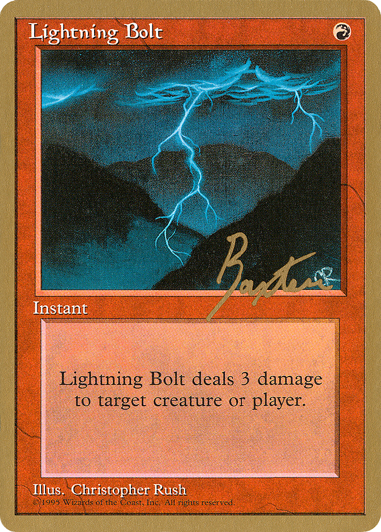 Lightning Bolt (WCD-) - Pro Tour Collector Set