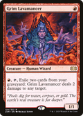 Grim Lavamancer (2XM-129) - Double Masters Foil