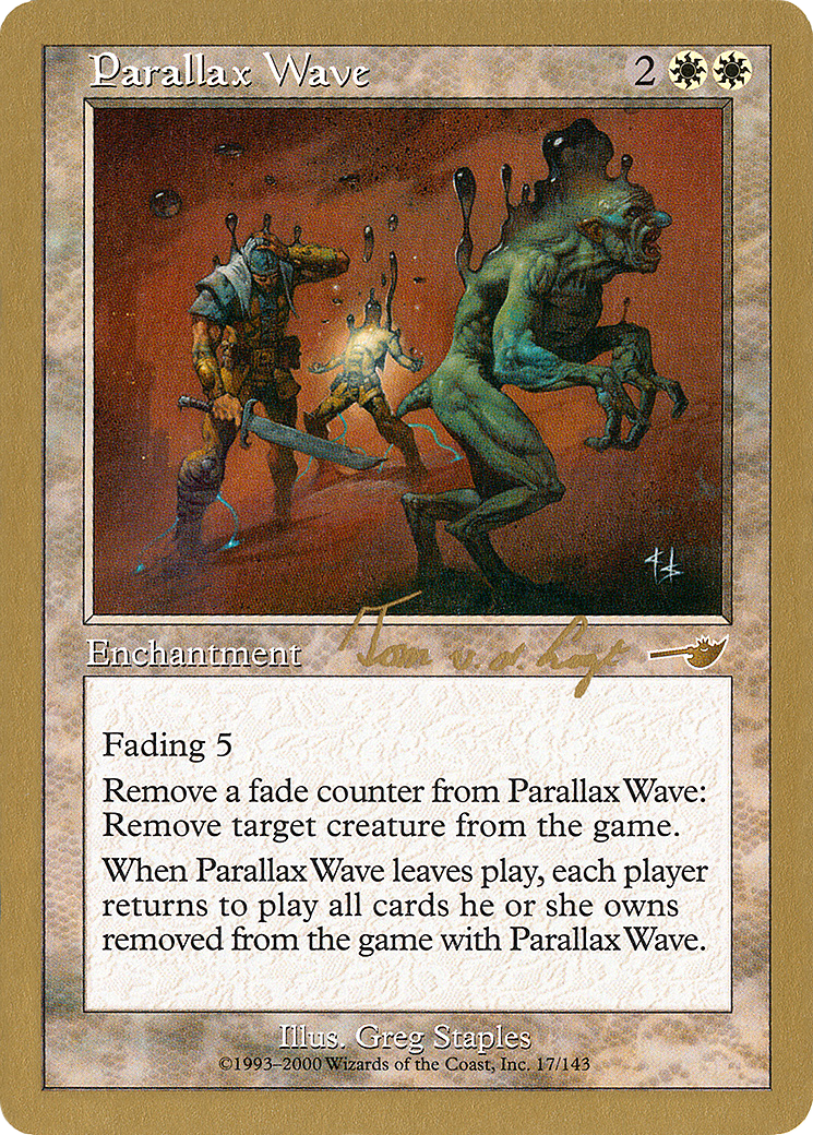 Parallax Wave (WCD-TVDL17) - World Championship Decks 2000