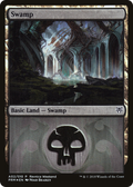 Swamp (LARP-002) - GRN Ravnica Weekend Foil