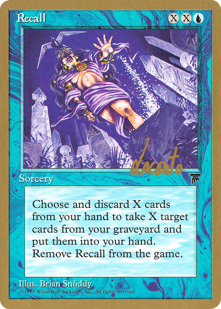 Recall (WCD-ML24) - Pro Tour Collector Set