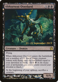 Abhorrent Overlord (PRE-75★) - Theros Promos Foil