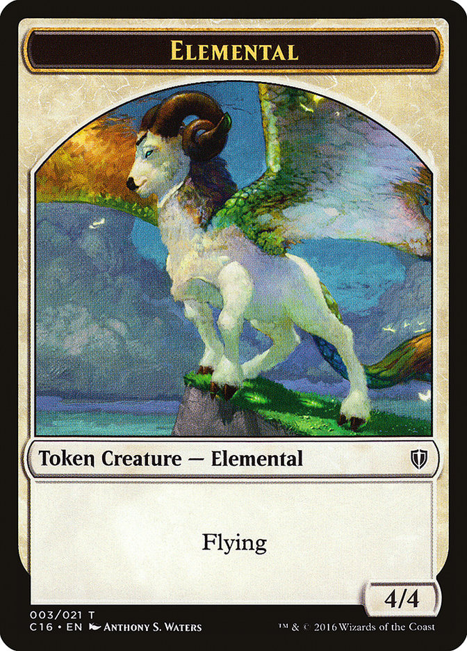 Elemental (C16-003) - Commander 2016 Tokens