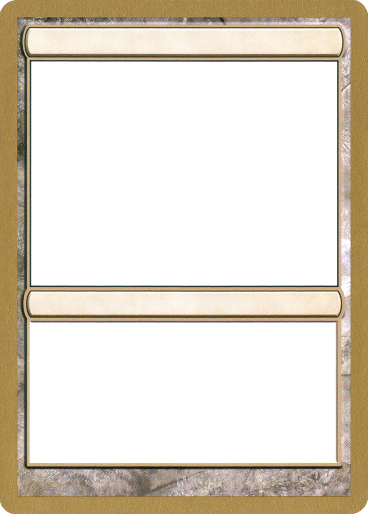 Blank Card (WCD-) - World Championship Decks 2003