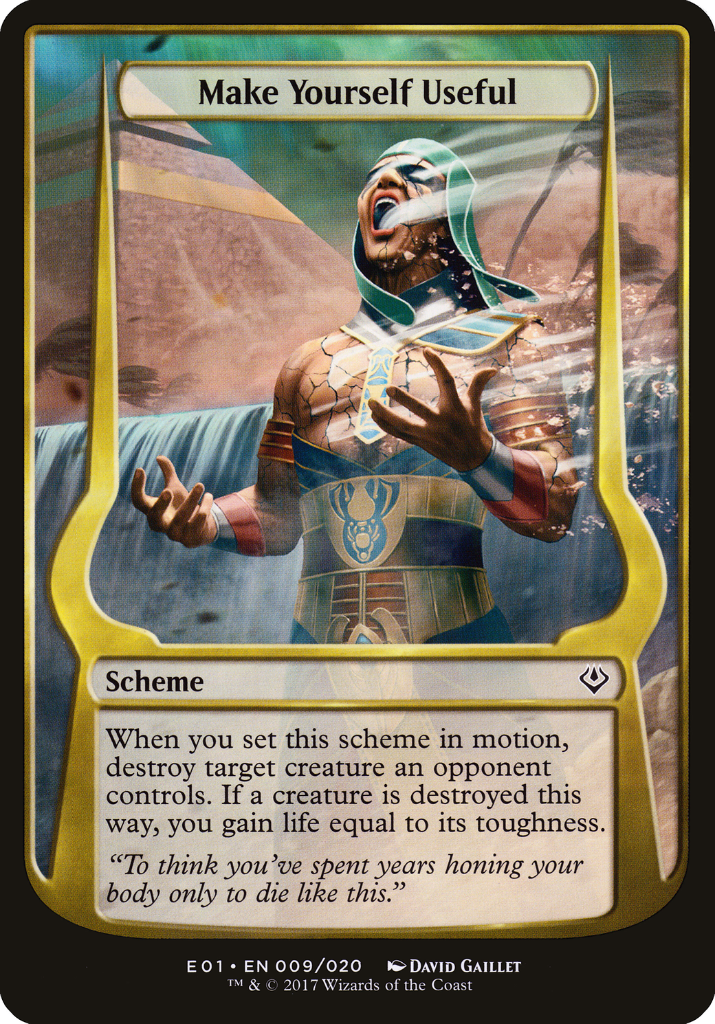 Make Yourself Useful (OVER-09★) - Archenemy: Nicol Bolas Schemes