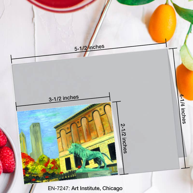 Art Institute, Chicago, Greeting Card (#7247A)