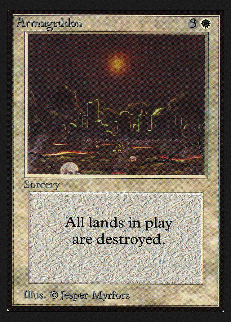 Armageddon (CED-) - Collectors' Edition