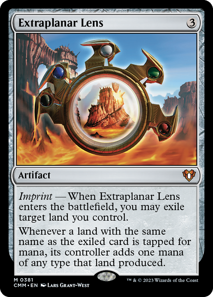 Extraplanar Lens (CMM-381) - Commander Masters