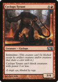Cyclops Tyrant (M14-135) - Magic 2014 Foil