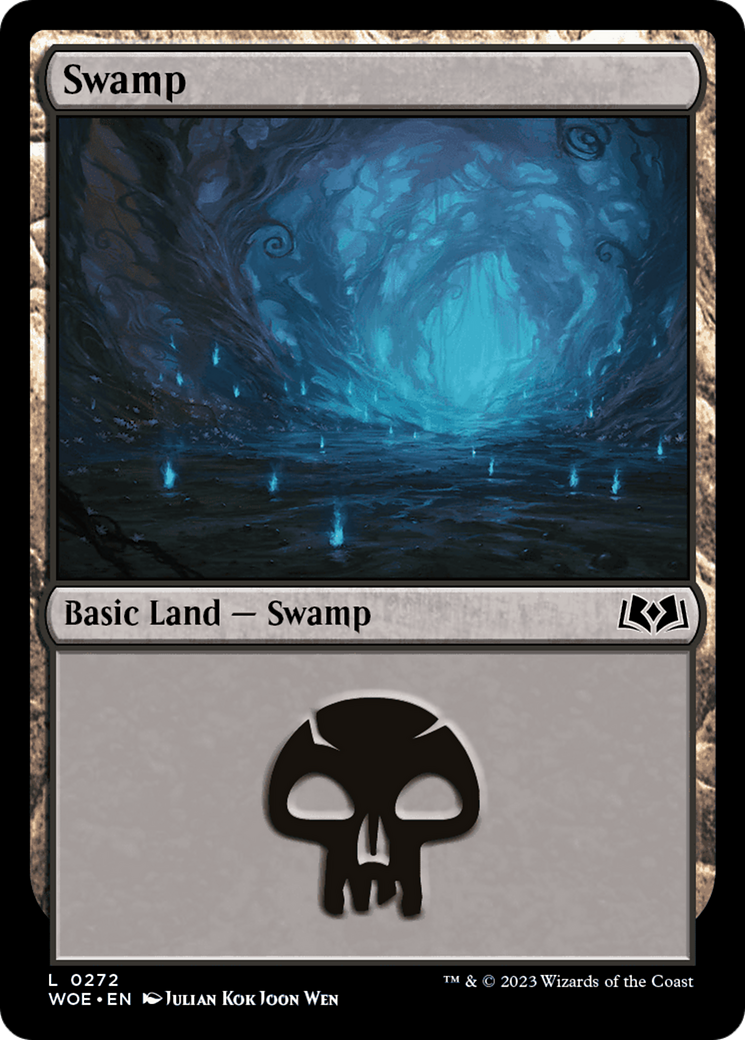 Swamp (WOE-272) - Wilds of Eldraine Foil