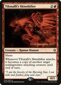 Tilonalli's Skinshifter (PRE-170S) - Ixalan Promos Foil