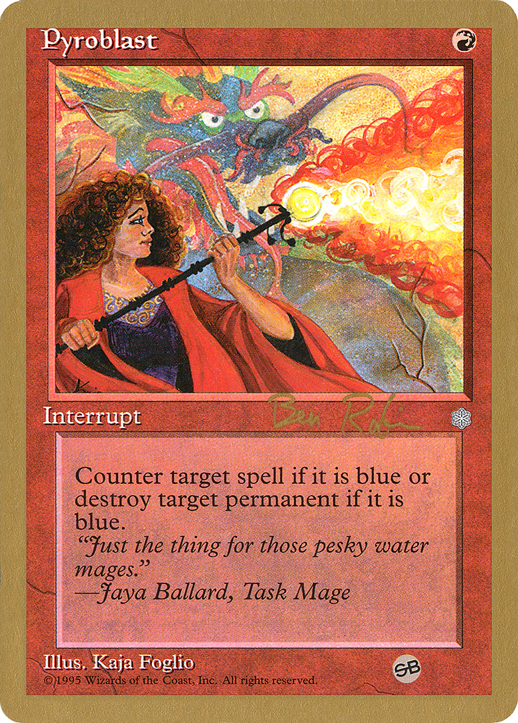 Pyroblast (WCD-BR213SB) - World Championship Decks 1998