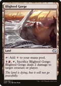Blighted Gorge (DDT-058) - Duel Decks: Merfolk vs. Goblins