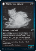 Mischievous Catgeist // Catlike Curiosity (DBL-336) - Innistrad: Double Feature: (Double Faced Transform)