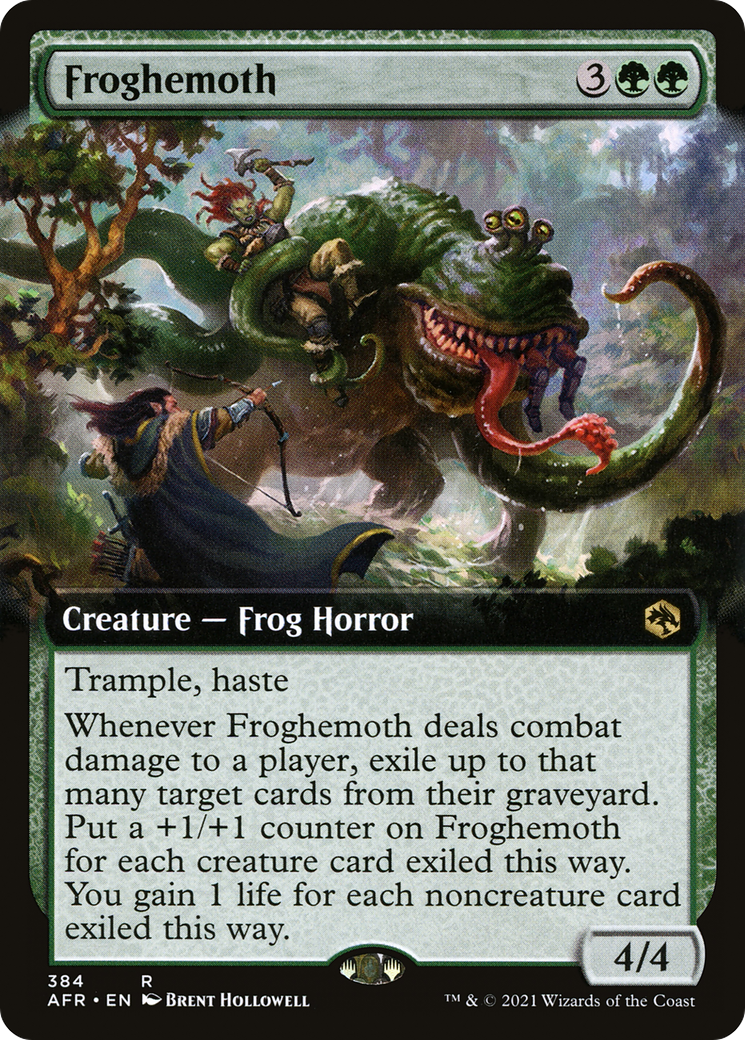 Froghemoth (AFR-384) - Adventures in the Forgotten Realms: (Extended Art)