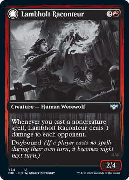 Lambholt Raconteur // Lambholt Ravager (DBL-434) - Innistrad: Double Feature: (Double Faced Transform)