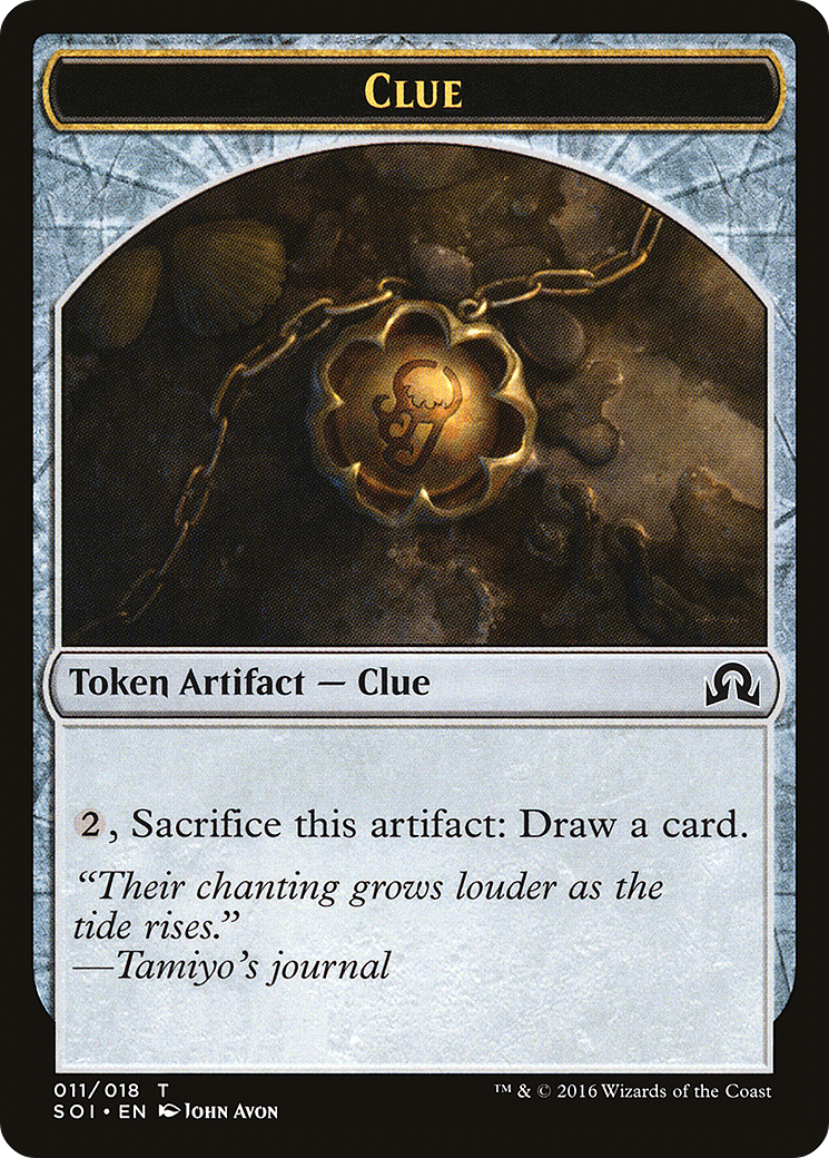 Clue (SOI-011) - Shadows over Innistrad Tokens