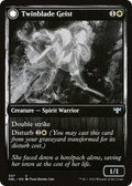 Twinblade Geist // Twinblade Invocation (DBL-307) - Innistrad: Double Feature: (Double Faced Transform) Foil