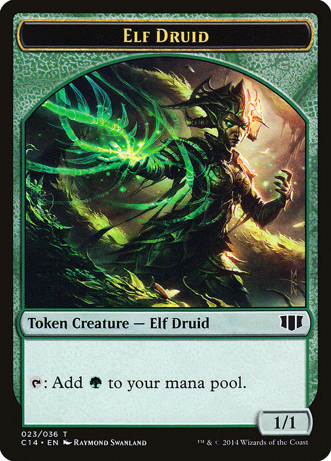 Elf Druid (C14-023) - Commander 2014 Tokens