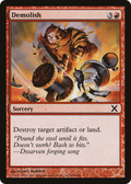 Demolish (10E-196) - Tenth Edition Foil