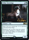 Feline Sovereign (PRE-180S) - Core Set 2021 Promos Foil