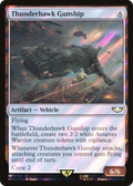 Thunderhawk Gunship (40K-167) - Warhammer 40,000 Commander Foil