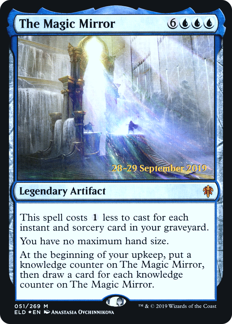 The Magic Mirror (PRE-51S) - Throne of Eldraine Promos Foil