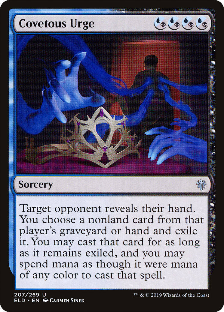 Covetous Urge (ELD-207) - Throne of Eldraine