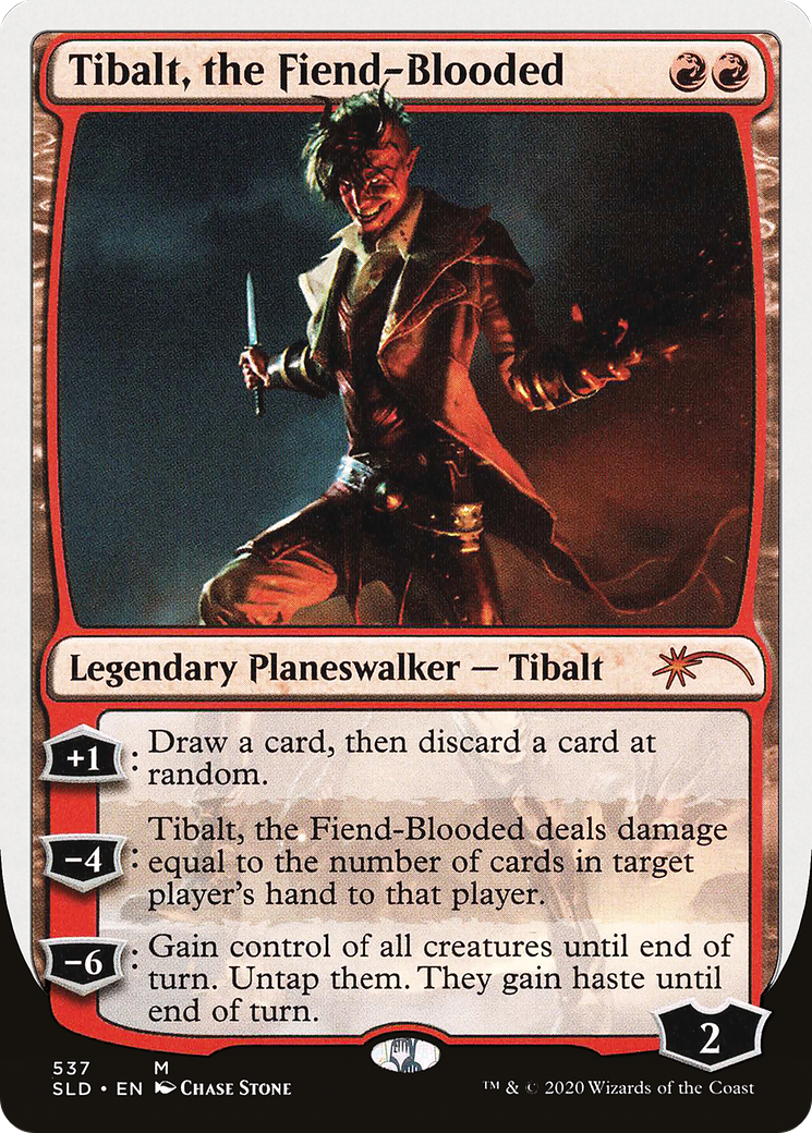 Tibalt, the Fiend-Blooded (SLD-537) - Secret Lair Drop