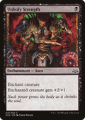 Unholy Strength (DD3-047) - Duel Decks Anthology: Divine vs. Demonic
