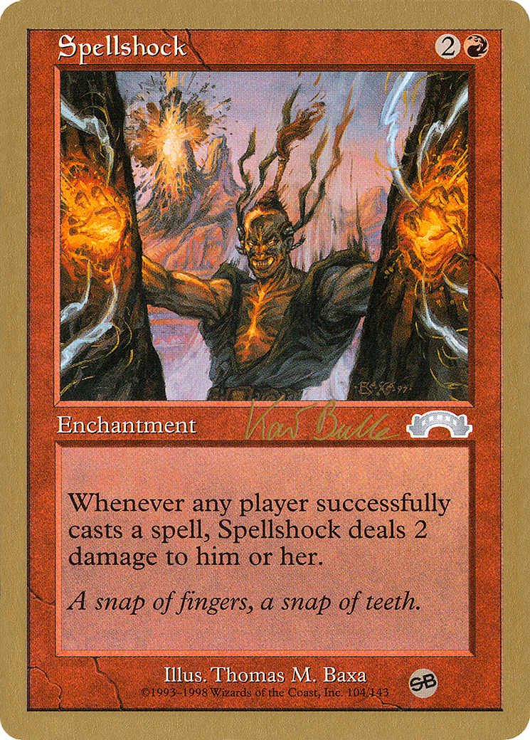 Spellshock (WCD-KB104SB) - World Championship Decks 1999