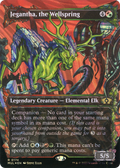 Jegantha, the Wellspring (MUL-174) - Multiverse Legends: (Showcase) (Borderless) Foil