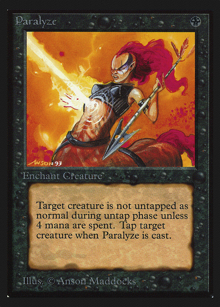 Paralyze (IED-120) - Intl. Collectors' Edition