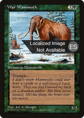War Mammoth (4BB-286) - Fourth Edition Foreign Black Border