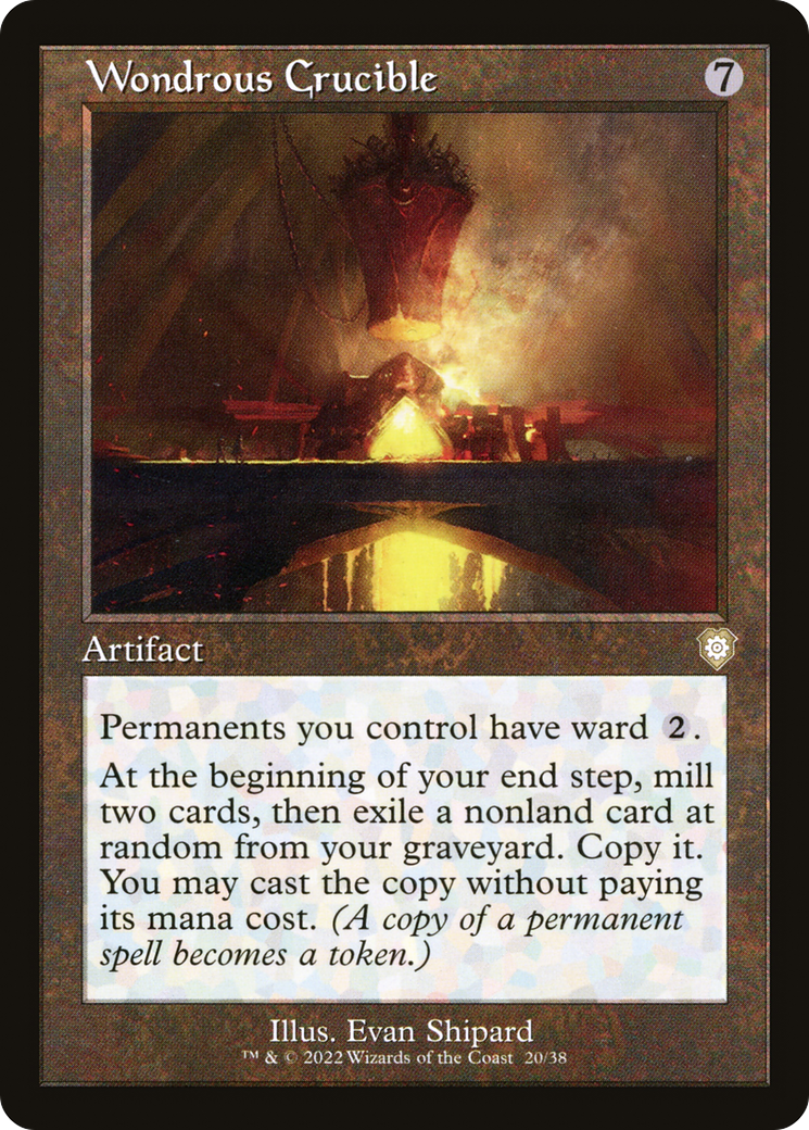 Wondrous Crucible (BRC-020) - The Brothers' War Commander
