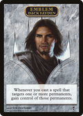 Dack Fayden Emblem (CNS-009) - Conspiracy Tokens