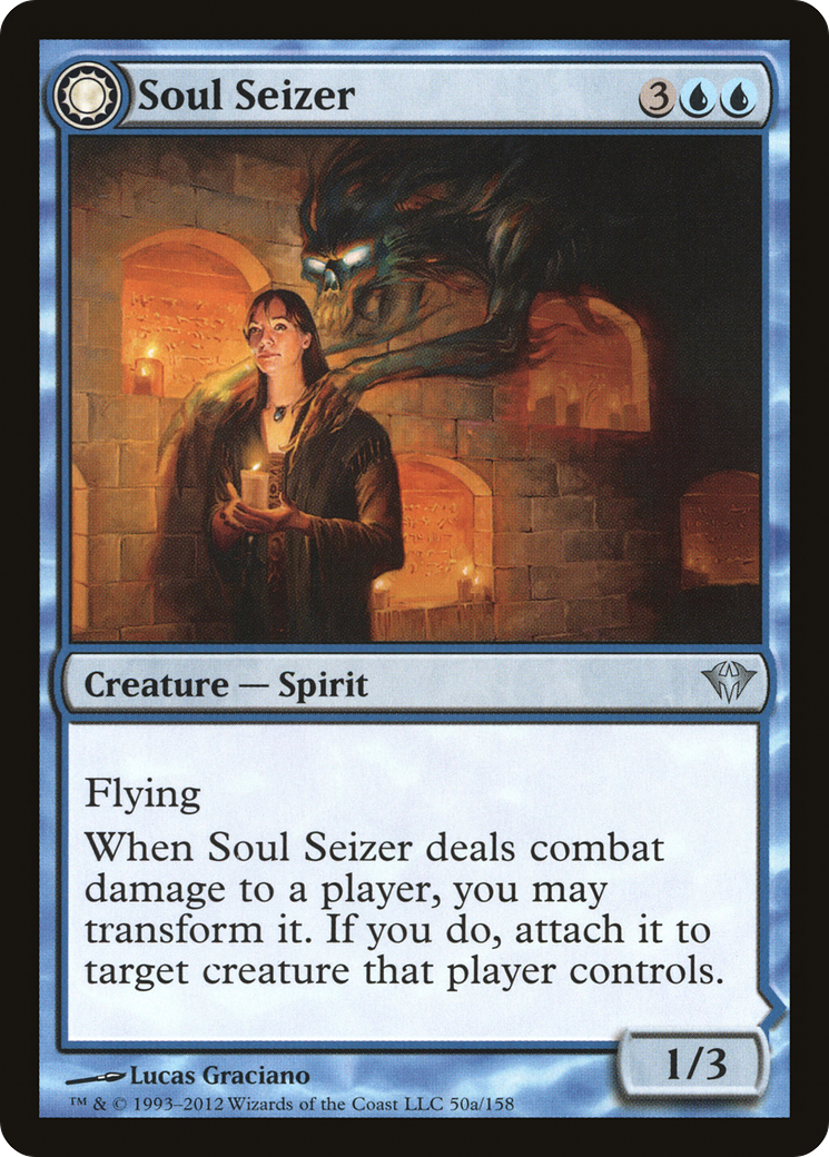 Soul Seizer // Ghastly Haunting (DKA-050) - Dark Ascension: (Double Faced Transform)