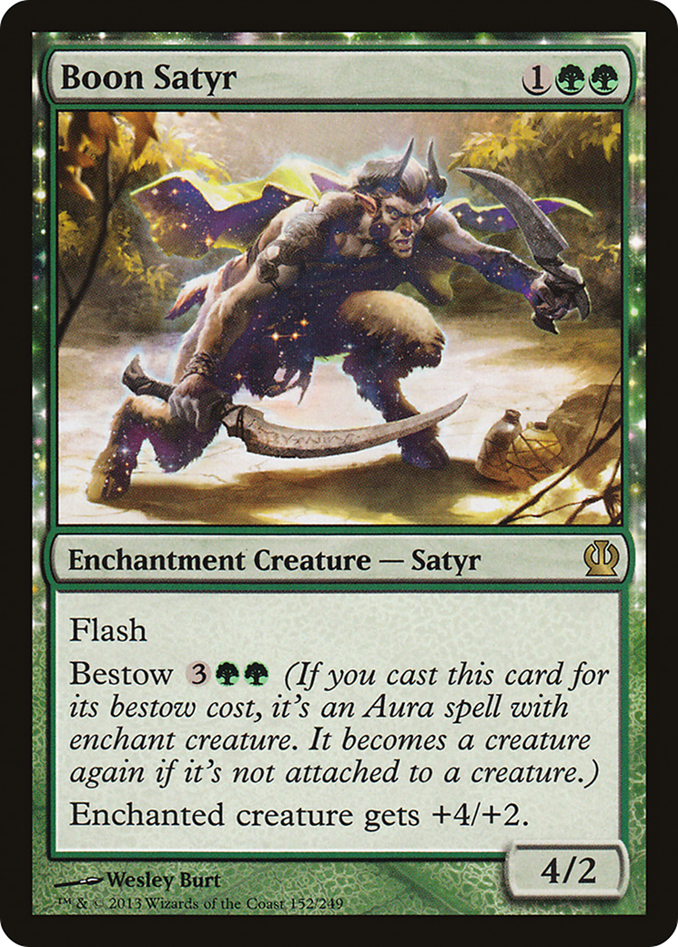 Boon Satyr (THS-152) - Theros: (enchantment)
