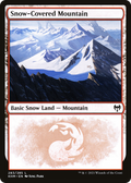 Snow-Covered Mountain (KHM-283) - Kaldheim: (snow) Foil