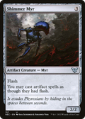 Shimmer Myr (NEC-157) - Neon Dynasty Commander