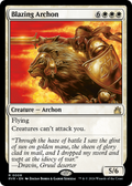 Blazing Archon (RVR-008) - Ravnica Remastered
