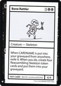 Bone Rattler (CMB1-) - Mystery Booster Playtest Cards 2019