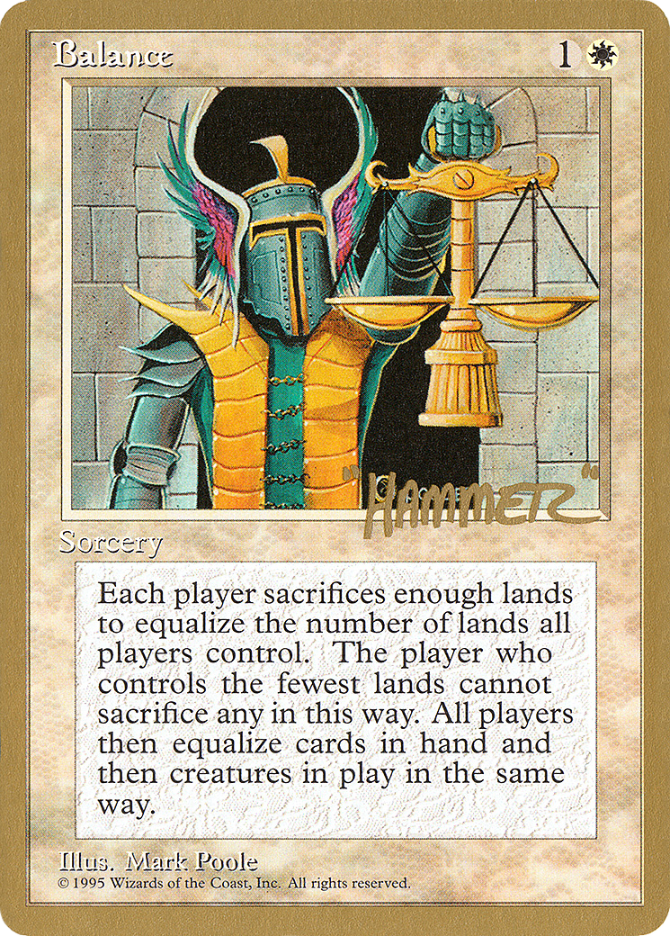 Balance (WCD-SHR6) - Pro Tour Collector Set