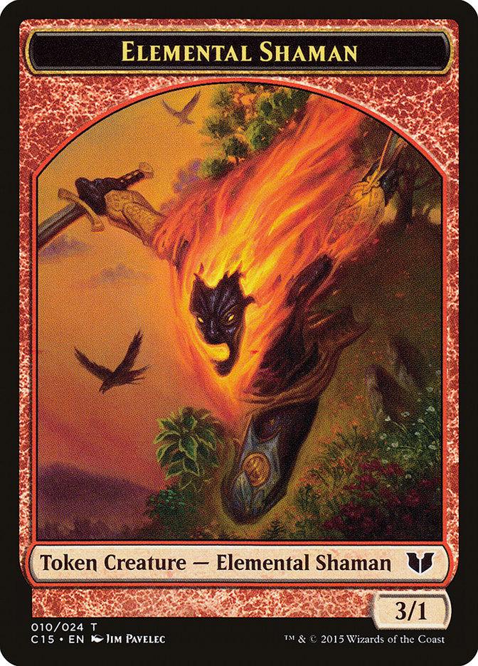 Elemental Shaman (C15-010) - Commander 2015 Tokens