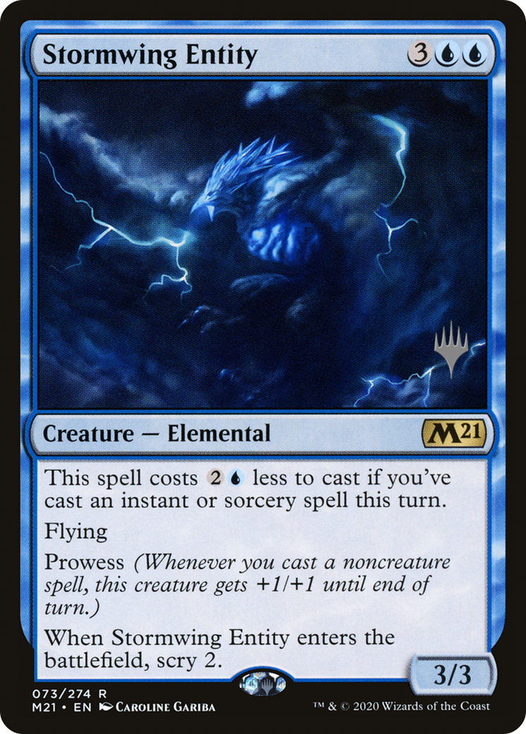 Stormwing Entity (PPM21-73P) - Core Set 2021 Promos Foil