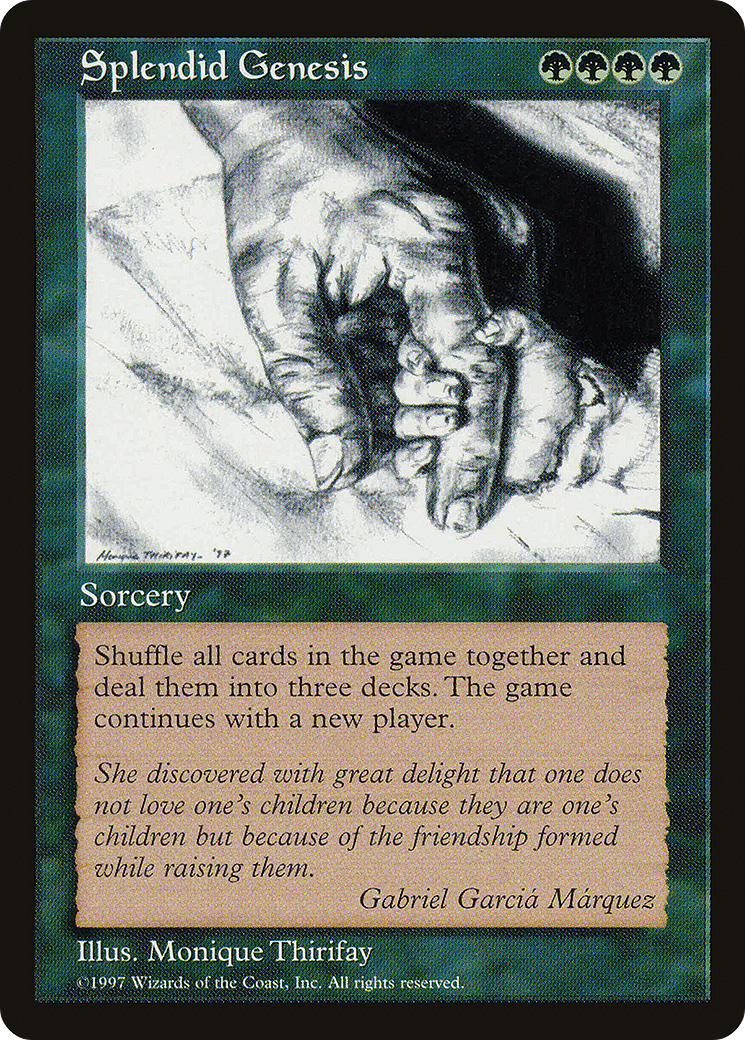 Splendid Genesis (SPECIAL-004) - Celebration Cards