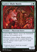 Lattice-Blade Mantis (ONE-173) - Phyrexia: All Will Be One